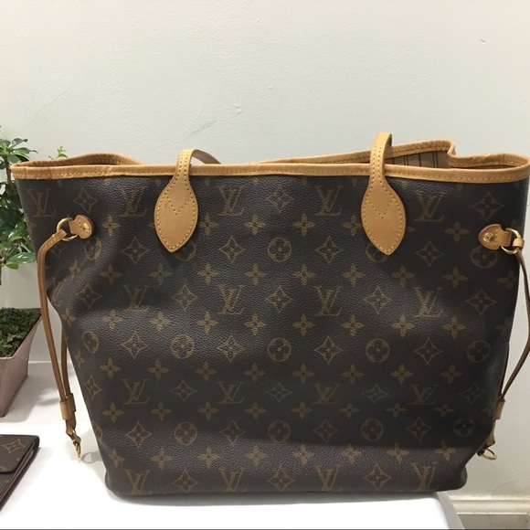 💎💯Authentic💯💎 set of Mono Neverfull MM and Sarah Long Wallet - Picture 3 of 17